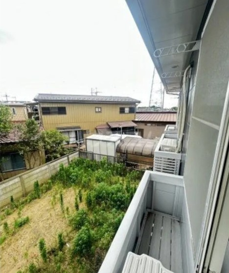 佐倉市井野のアパートの展望