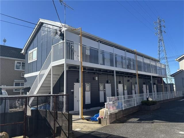 佐倉市井野のアパートの外観