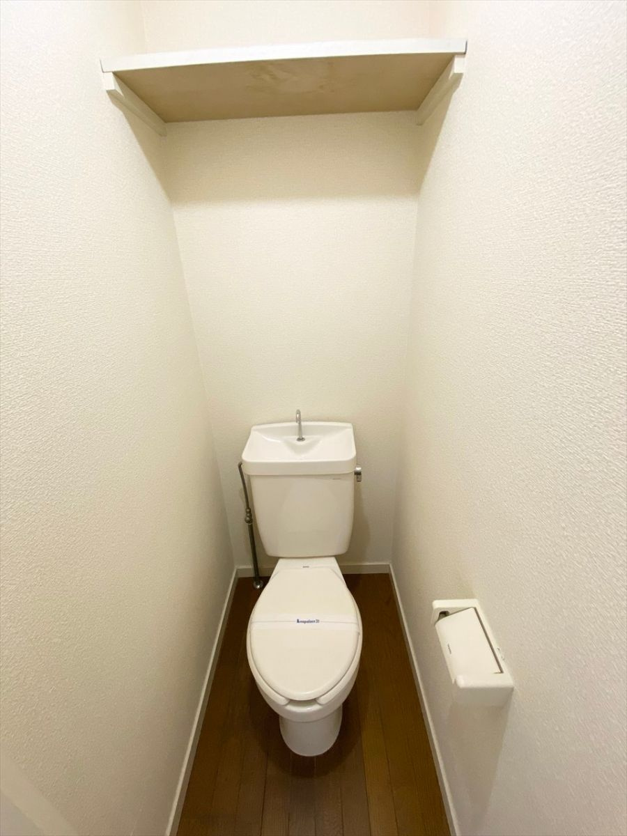 佐倉市井野のアパートのトイレ