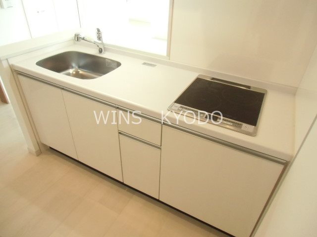 世田谷区経堂１丁目の賃貸マンションのキッチン
