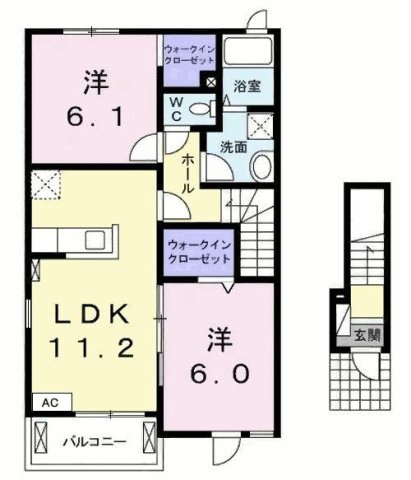 【間取り】 | コーポ　デージー