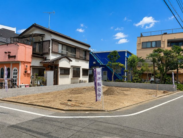 江戸川区松本2丁目 建築条件無し売地