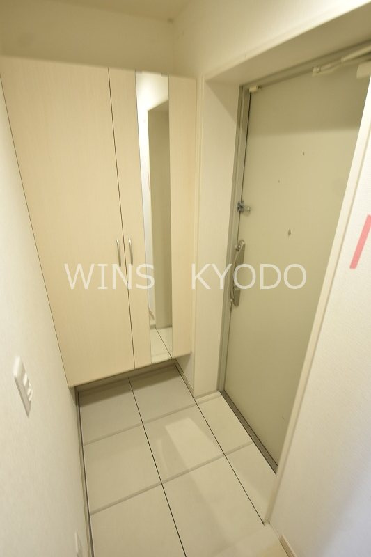 世田谷区経堂１丁目の賃貸マンションの玄関