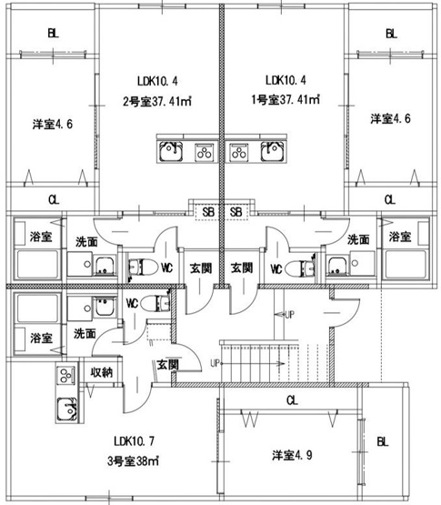【間取り】 | オルビスタ健軍