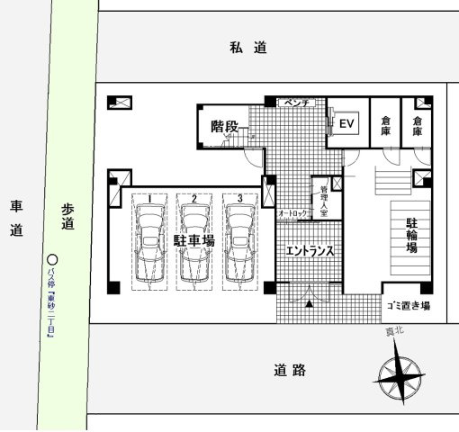 アルモニ～Ｔ＆Ｍの区画図