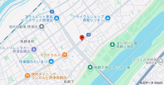 アーバンハイツの地図