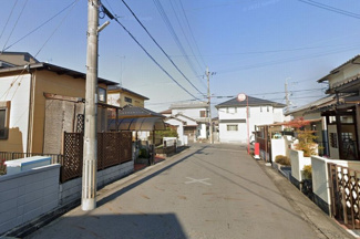 【前面道路含む現地写真】 | 野洲市小篠原　売土地 | （南東側）