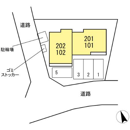 シトロンの区画図