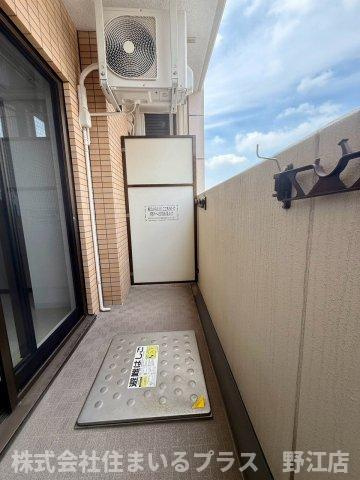 ラグゼ都島北Ⅰのバルコニー