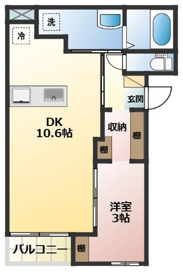 【間取り】 | アールズハウスNODA | 反転の可能性あり