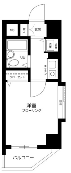 【間取り】 | フェニックス笹塚壱番館