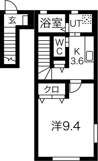 Fiore桜町 A棟の間取り