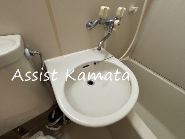 ピアンタ田園調布の洗面所