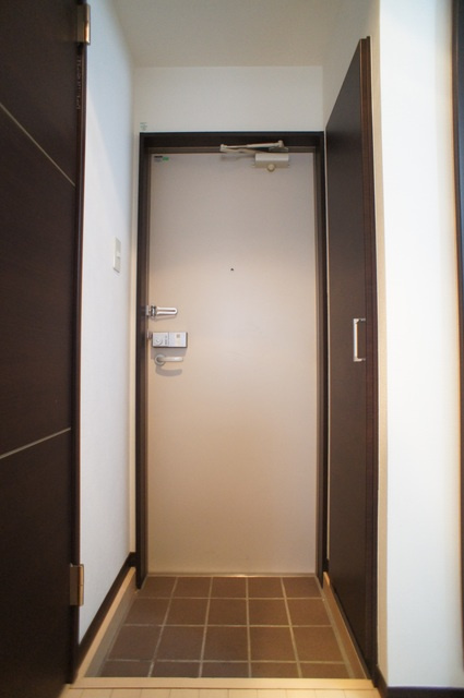 アクシス亀戸の玄関|シンプルで使いやすい玄関です