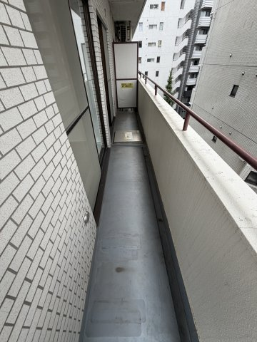 マートルコート中目黒のバルコニー