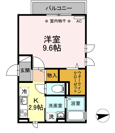 【間取り】 | レトワール | 戸塚駅徒歩９分！