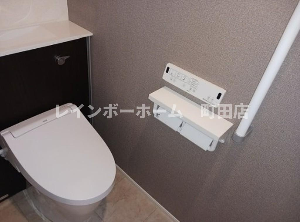 グローブレジデンス2※初期費用分割あと払いサービス利用可能物件のトイレ