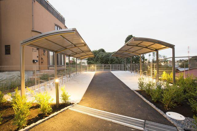 川崎市高津区下作延５丁目の賃貸マンションのその他共用部分|駐輪場
