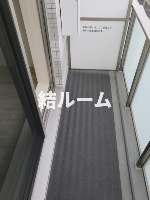 練馬区羽沢２丁目の賃貸マンションのバルコニー