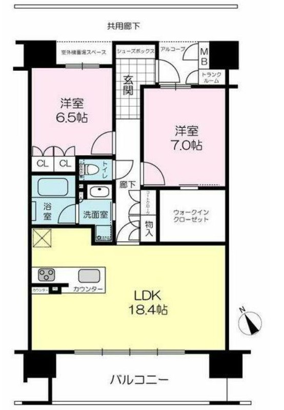 ネバーランド姫路駅前ザステーションフロントの間取り