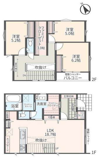 【間取り】 | 3LDKは、リビングダイニングキッチンと3つの居室がある間取り。ファミリー層に非常に人気の高い間取りで、広々としたリビングで家族団らんを楽しみ、個室でプライベートな時間も確保できるのが大きな魅力です。