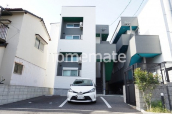 熊本市中央区琴平１丁目のアパートの外観