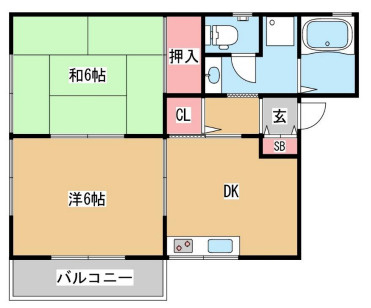 サンコートの間取り