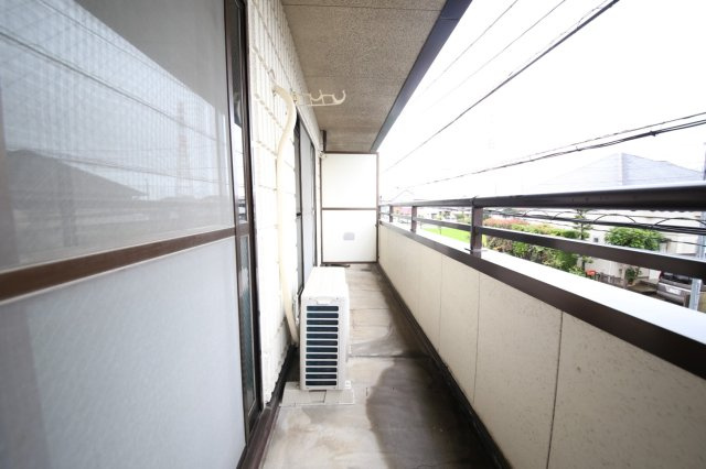 サンライズ久喜Ⅰのバルコニー