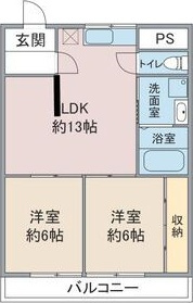 ハイム原南の間取り