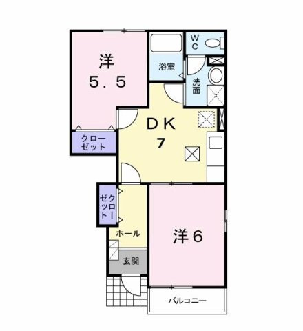 【間取り】 | ソルマージュⅠ