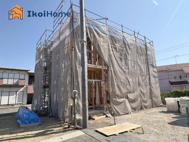明石市大久保町大久保町　全5棟　1号棟　新築戸建の駐車場|●年中無休：当日予約可●お車は2台駐車可能です！交通量少なく入出庫も楽々安心♪