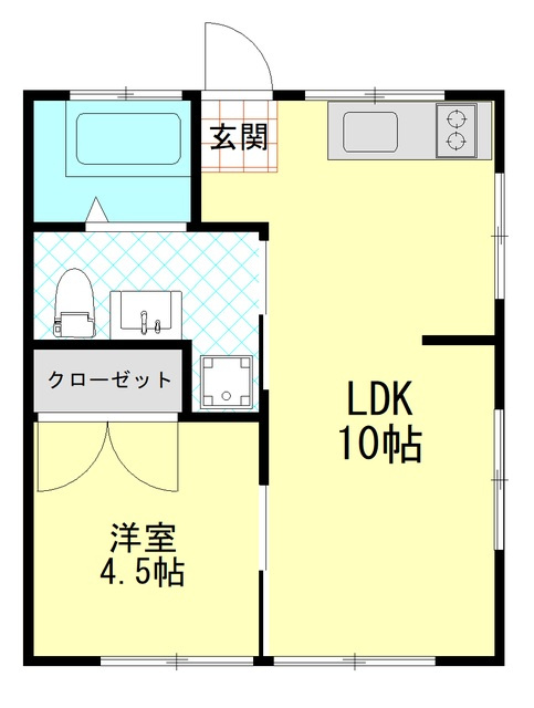 ＴＯＭＯＳ稲田堤の間取り|間取りです。