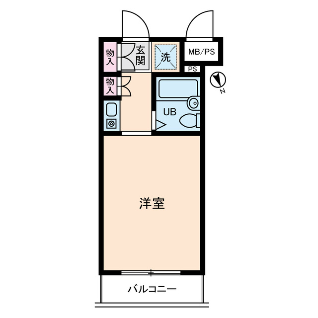 セザール中野坂上の間取り