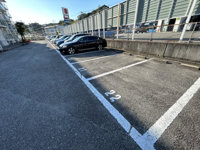 リバーサイド春日手の駐車場