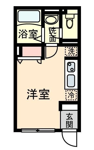 クレール中延の間取り