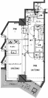 【間取り】 | セルベコート立川 | 間取りです。