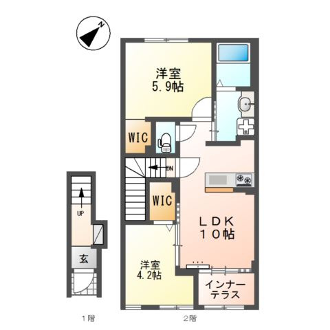 【間取り】 | ストレリチア
