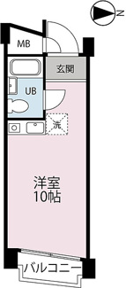 【間取り】 | 中銀六本木マンシオン