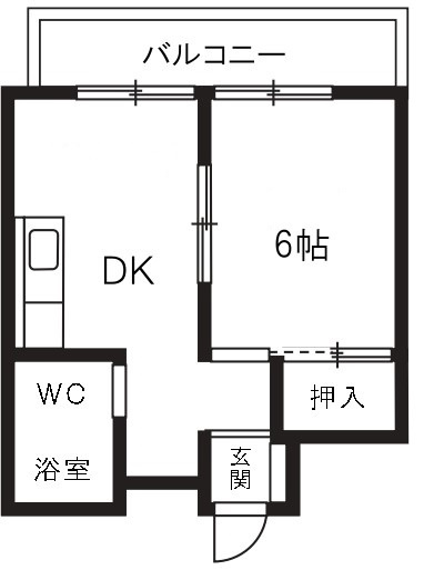 パークサイド南大井の間取り