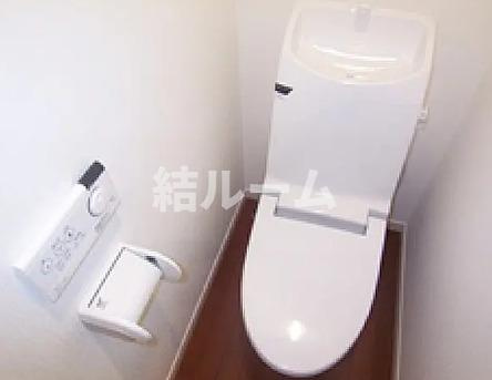 板橋区上板橋２丁目の賃貸マンションのトイレ|別号室参考写真