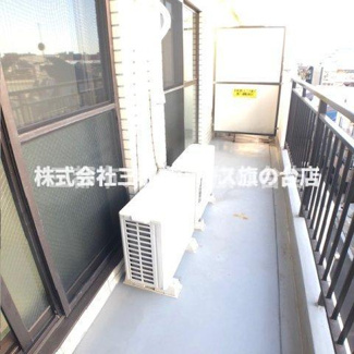 【バルコニー】 | アベイト | ※別部屋参考写真