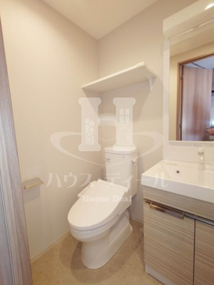 【トイレ】 | GENOVIA南鳩ヶ谷 | コンパクトで使いやすいトイレです