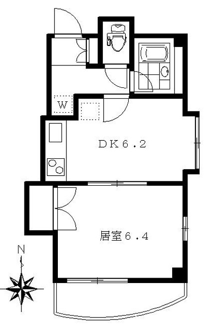 M・ミルトニアの間取り