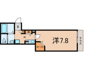 クレストハイムの間取り