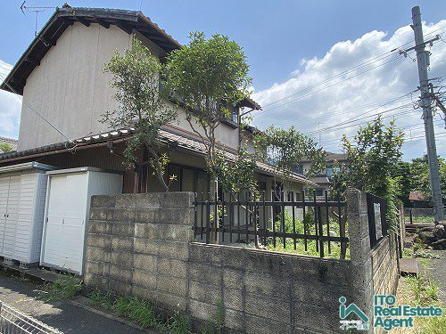 上高野木ノ下町 建築条件無し 土地の外観