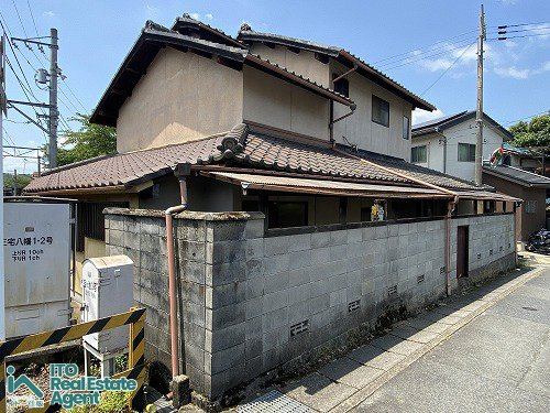 上高野木ノ下町 建築条件無し 土地の外観