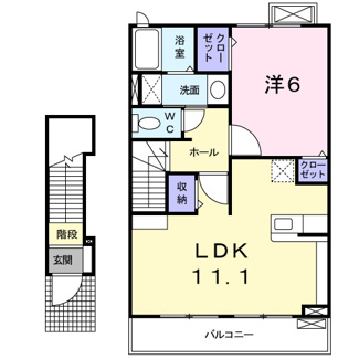 【間取り】 | サニープロムナード
