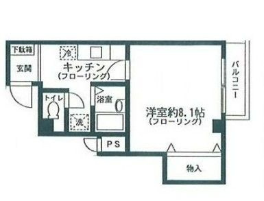 アステールの間取り|間取りです。
