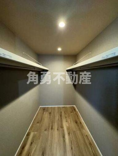 厚木市及川第6　新築一戸建ての収納|ウォークインクローゼット