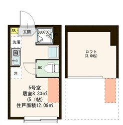Cozy House 南阿佐ヶ谷の間取り
